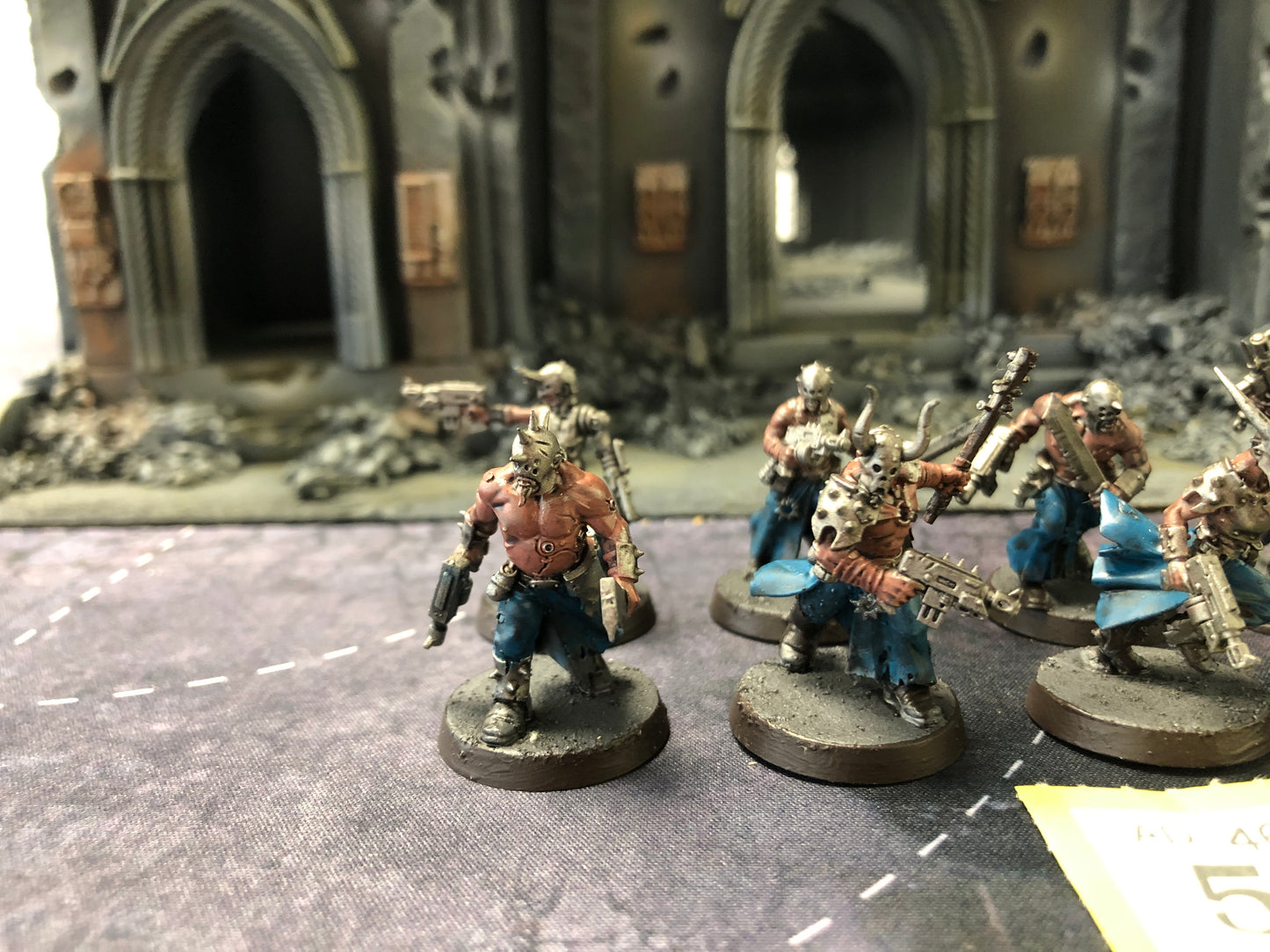 10x Chaos Cultists Jahkals #552 Chaos Space Marines Warhammer 40k