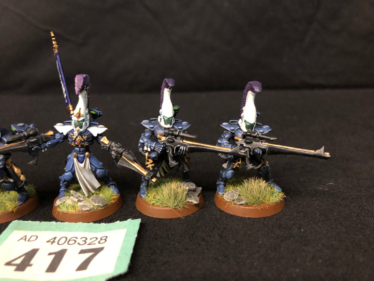 5x Dire Avengers #417 VERY Well Painted Aeldari Warhammer 40k