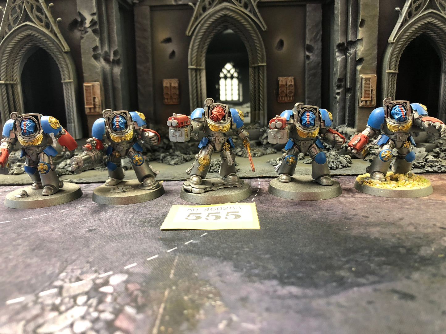 5x Primaris Terminator Squad #555 Space Marines Warhammer 40k