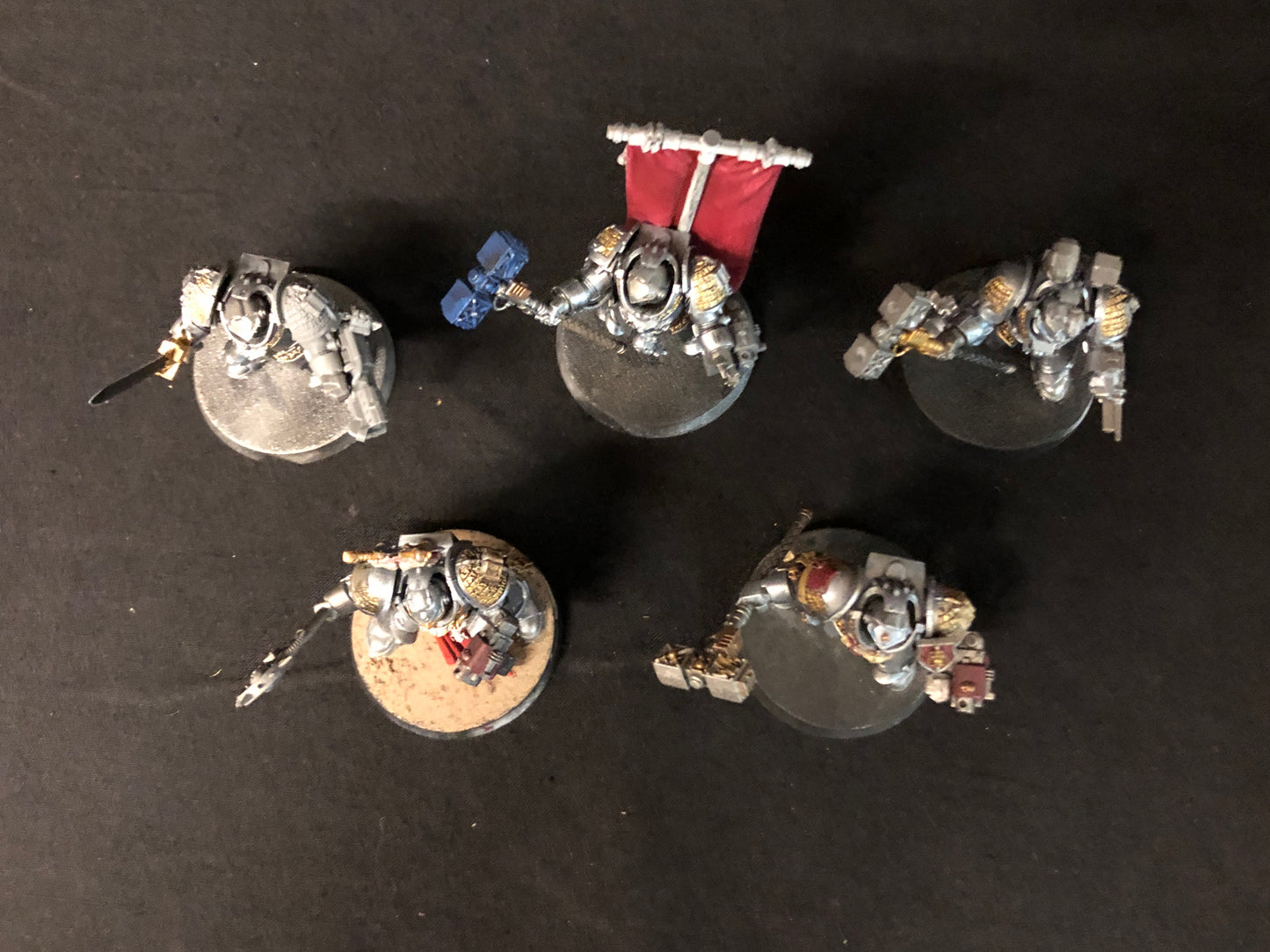 5x Grey knights Terminator Squad #420 Space Marines Warhammer 40k