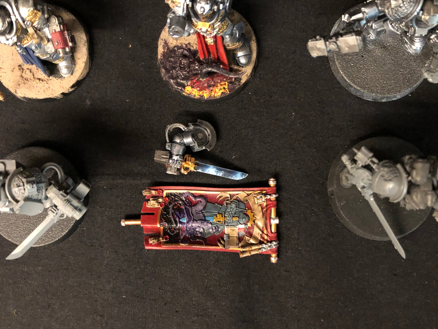 5x Grey knights Terminator Squad #421 Space Marines Warhammer 40k