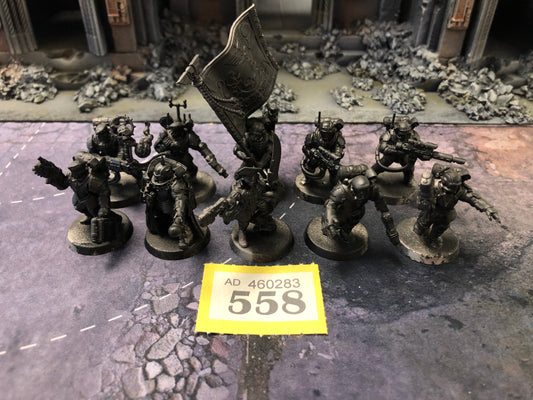 10x Cadian Command Squad Tempestus Scions #558 Astra Militarum Warhammer 40k