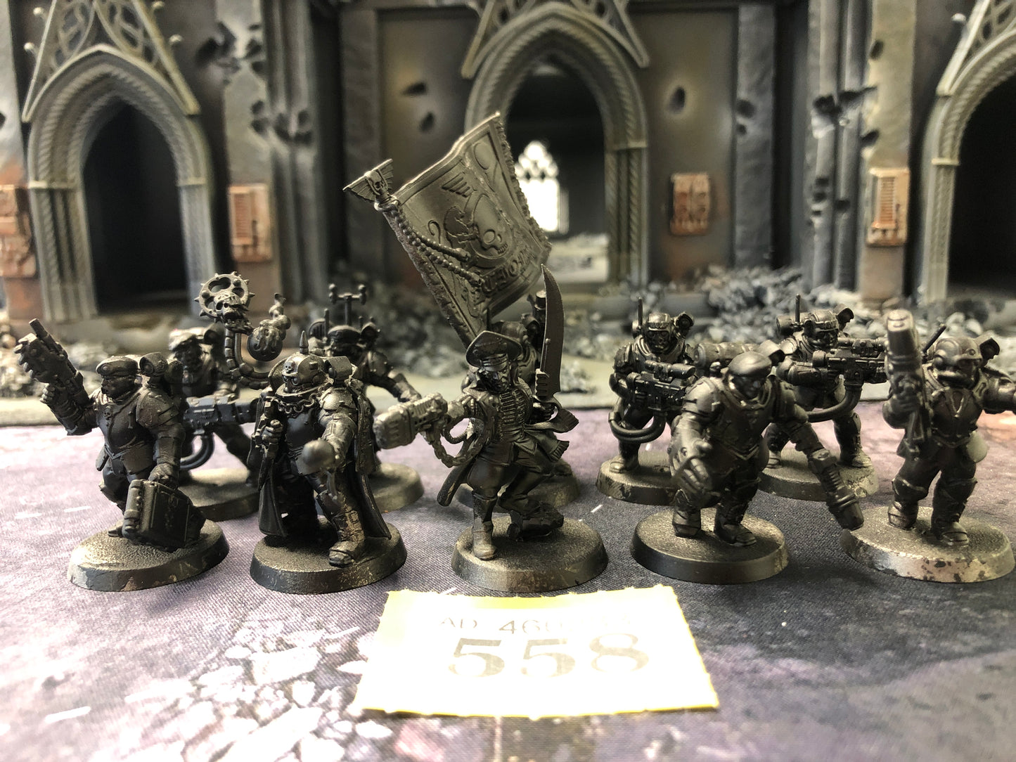 10x Cadian Command Squad Tempestus Scions #558 Astra Militarum Warhammer 40k