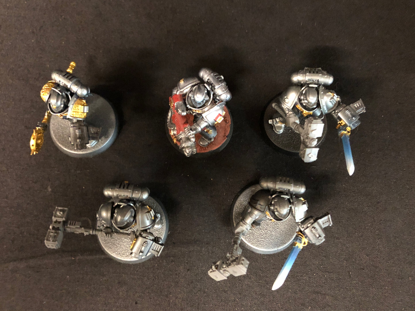 5x Purifier Squad #422 Grey Knights Space Marines Warhammer 40k