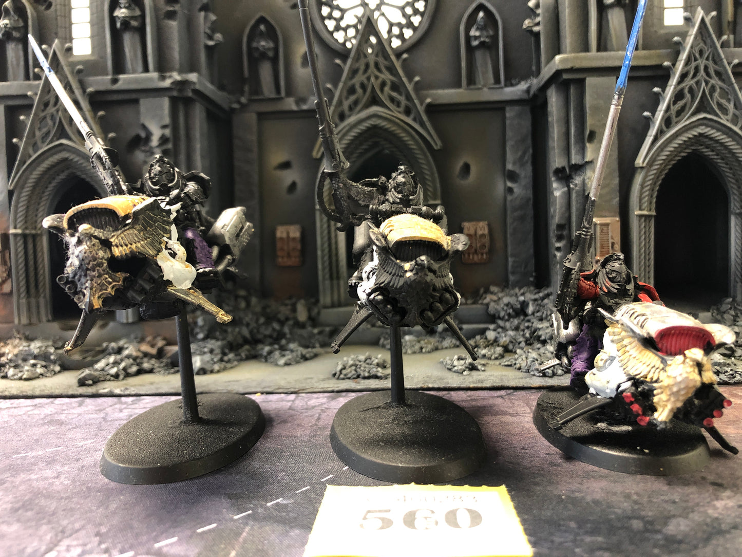 3x Vertus Praetors #560 Adeptus Custodes Warhammer 40k