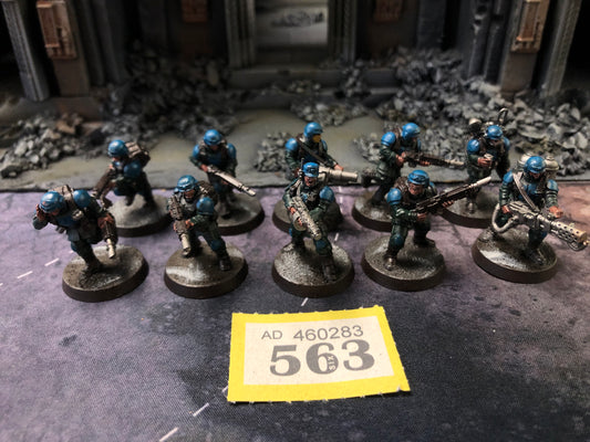 10x Cadian Shock Troops #563 Astra Militarum Warhammer 40k