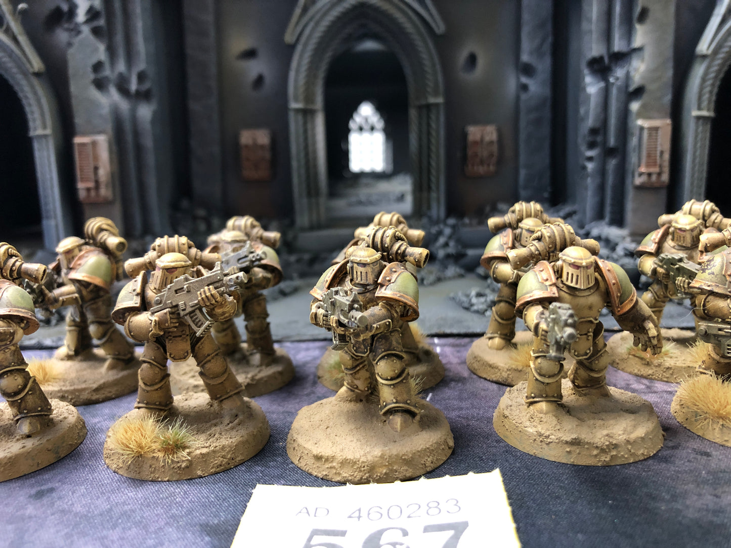 10x MKVI Tactical Marines #567 Legion Astartes Warhammer 40k