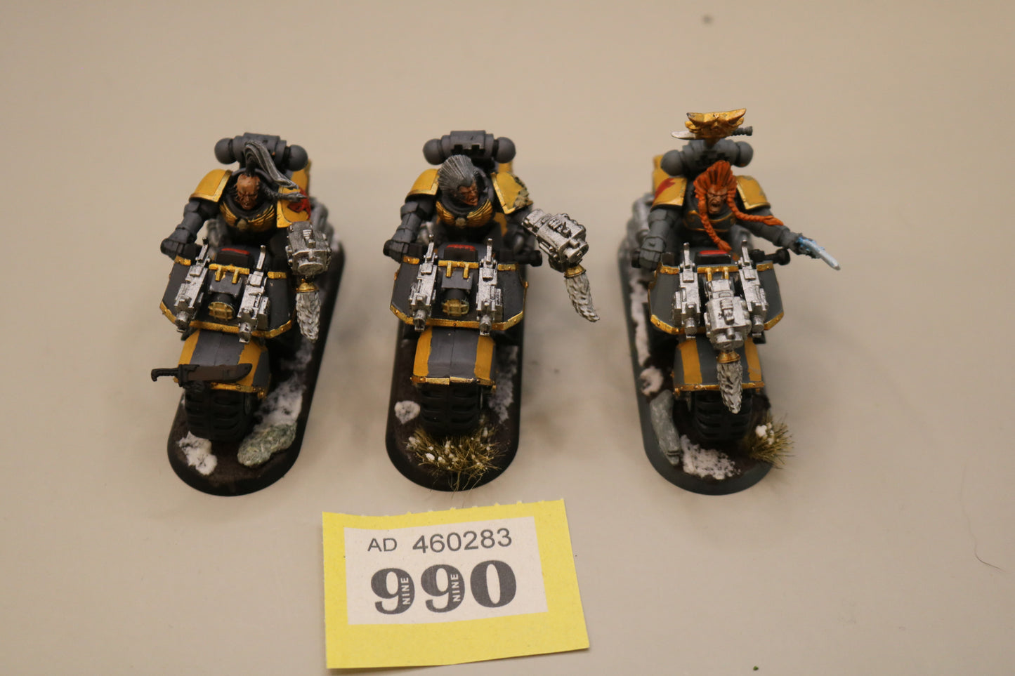 3x Bikers Squad #990 Space Wolves Space Marines Warhammer 40k