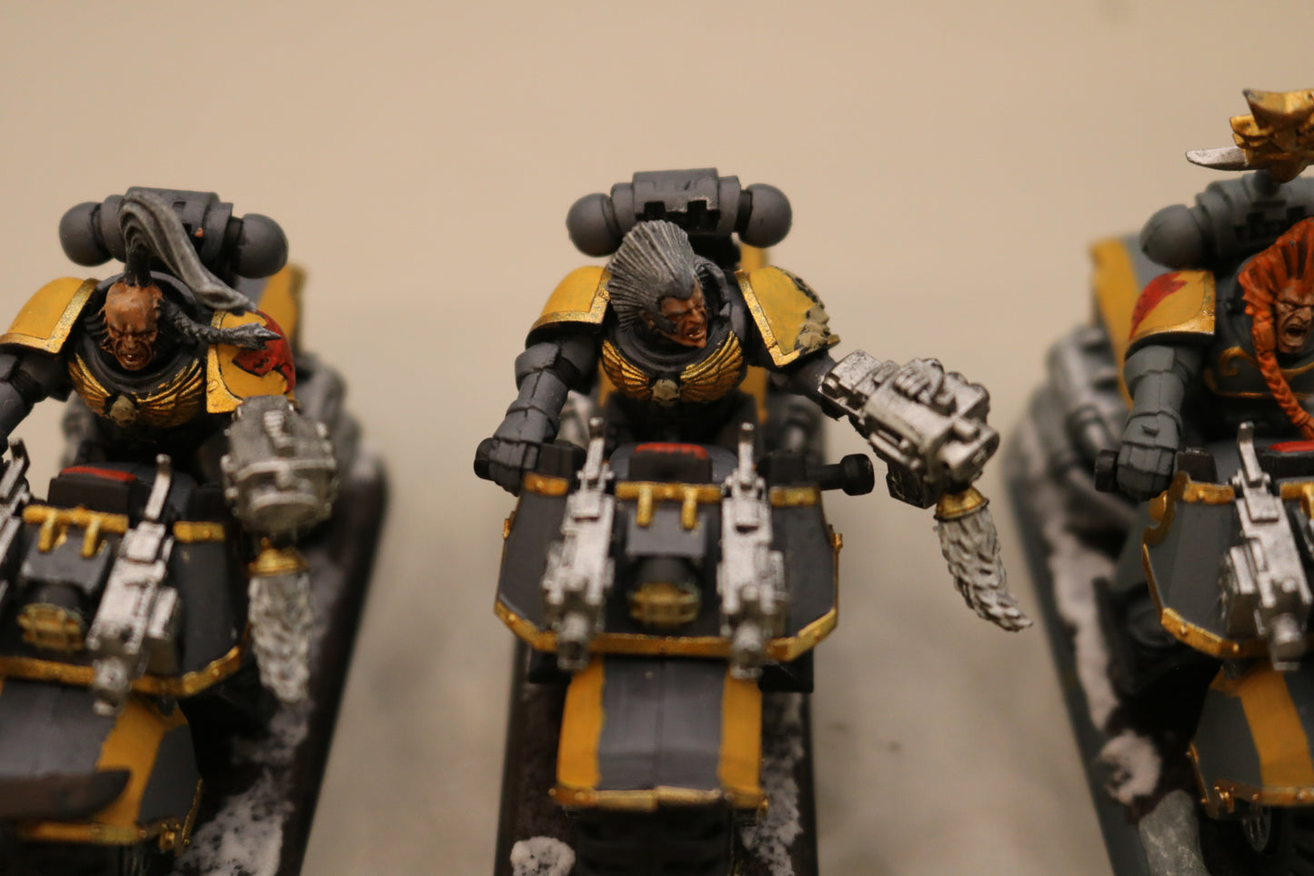 3x Bikers Squad #990 Space Wolves Space Marines Warhammer 40k