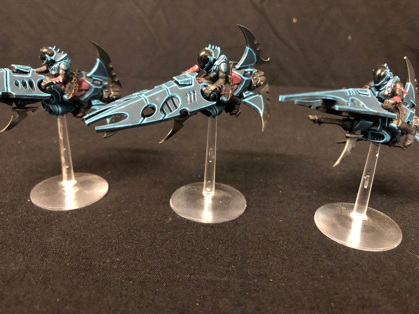 3x Reaver Jetbikes #440 Well Painted Drukhari Warhammer 40k