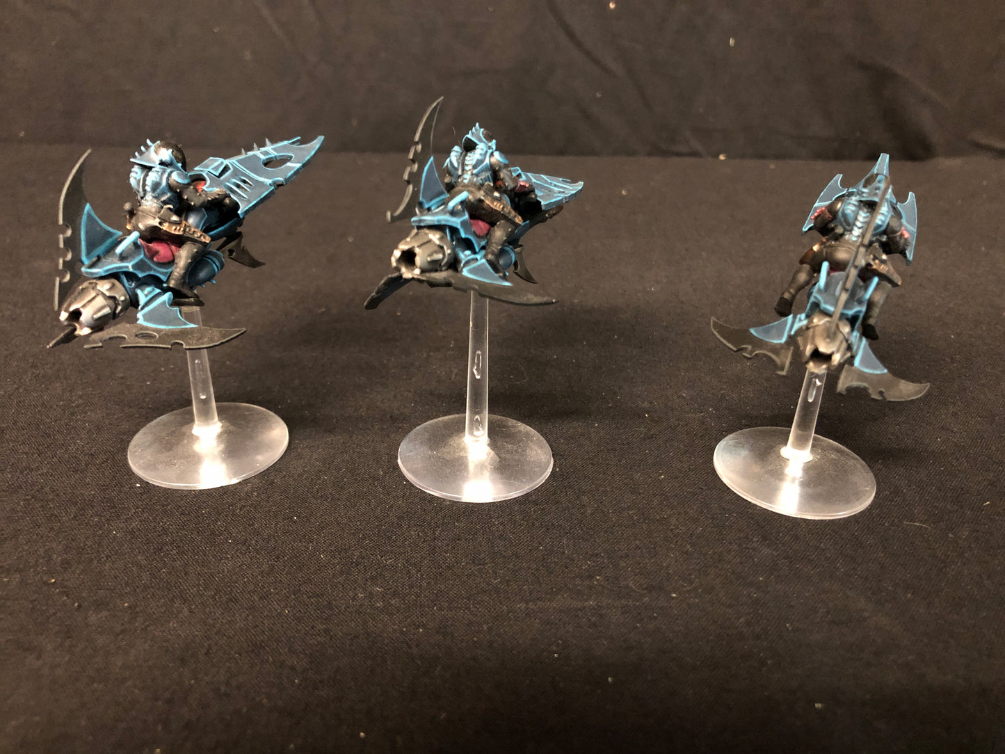 3x Reaver Jetbikes #440 Well Painted Drukhari Warhammer 40k