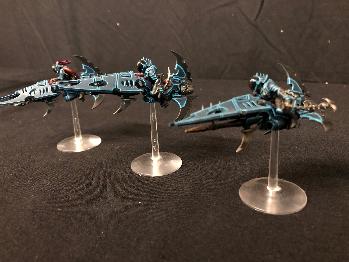 3x Reaver Jetbikes #441 Well Painted Drukhari Warhammer 40k