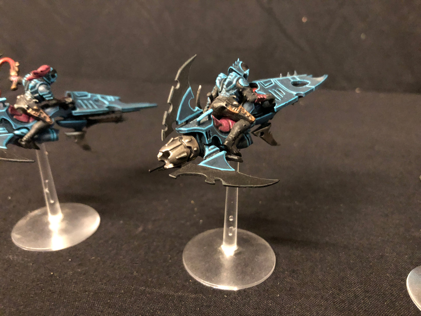 3x Reaver Jetbikes #441 Well Painted Drukhari Warhammer 40k