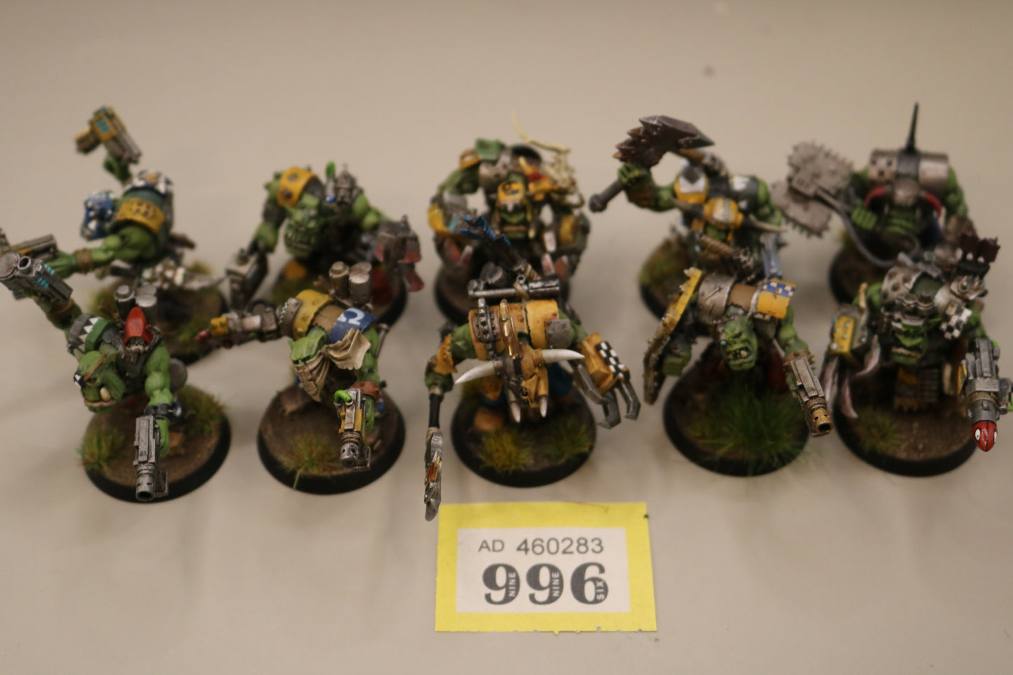 10x Boyz #996 VERY Well Painted Orks Warhammer 40k