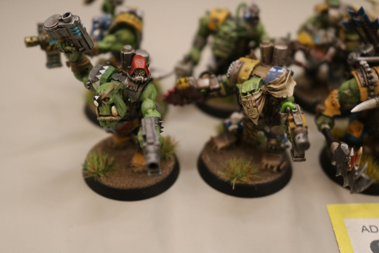 10x Boyz #996 VERY Well Painted Orks Warhammer 40k