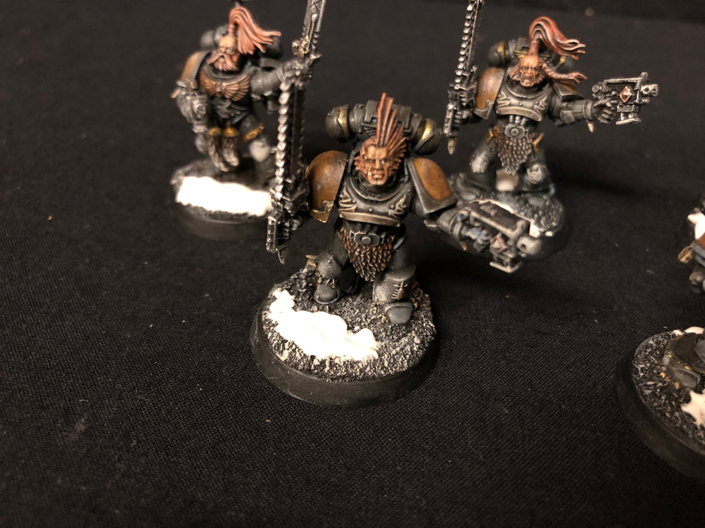 5x Blood Claws #446 Well Painted Space Wolves Space Marines Warhammer 40k