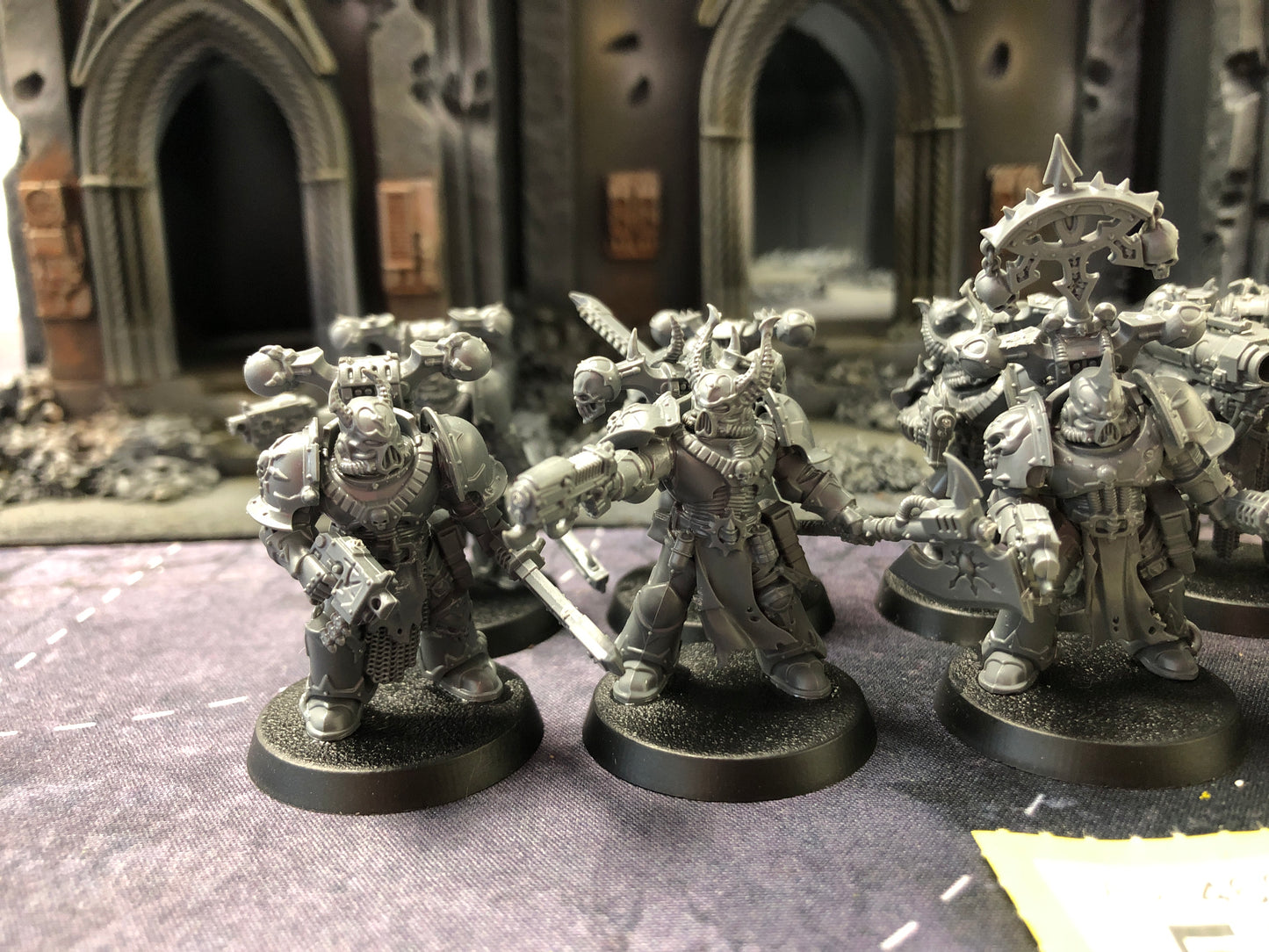 10x Legionaires #592 Chaos Space Marines Warhammer 40k