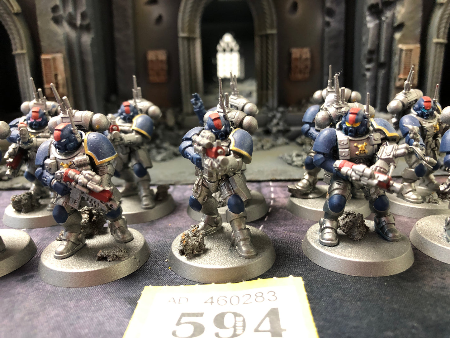 10x Primaris Infiltrators #594 Well Painted Space Marines Warhammer 40k