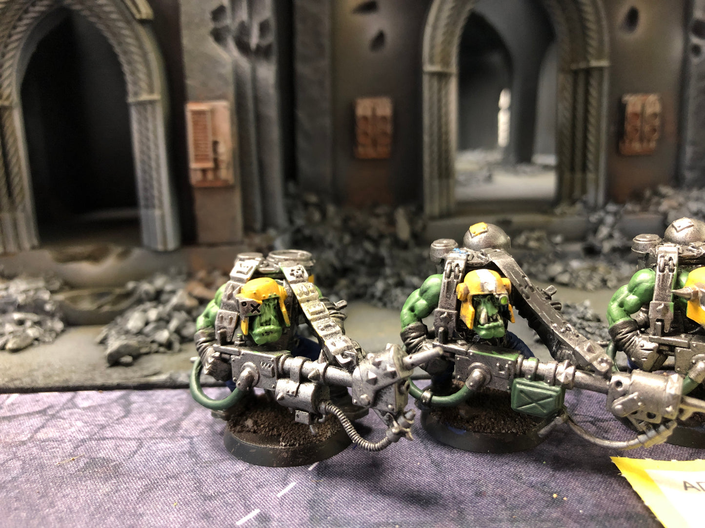 5x Burna Boyz #598 VERY Well Painted Orks Warhammer 40k
