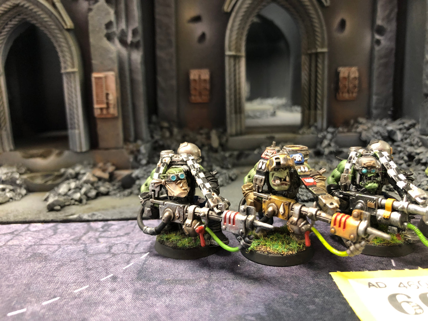 5x Burna Boyz #602 VERY Well Painted Orks Warhammer 40k