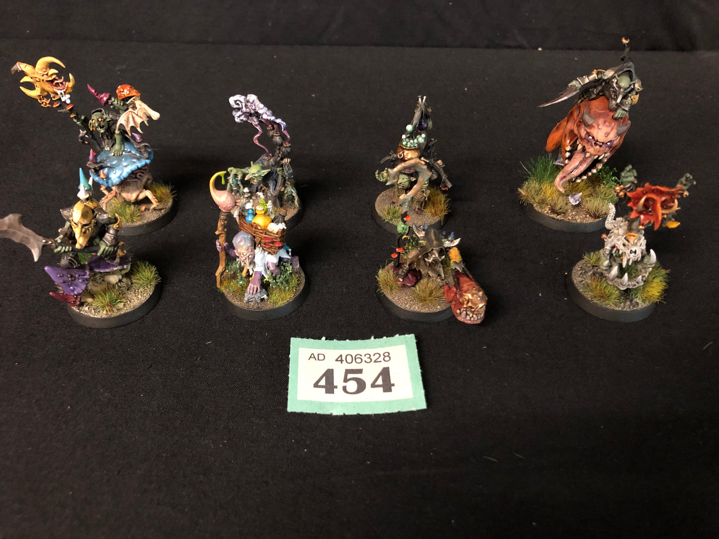8x Various HQs Squigs Orks #454 VERY Well Painted Gloomspite Gitz AOS Warhammer 40k