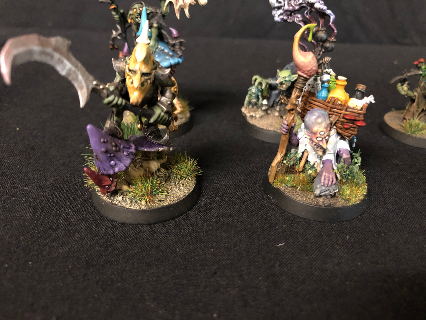 8x Various HQs Squigs Orks #454 VERY Well Painted Gloomspite Gitz AOS Warhammer 40k