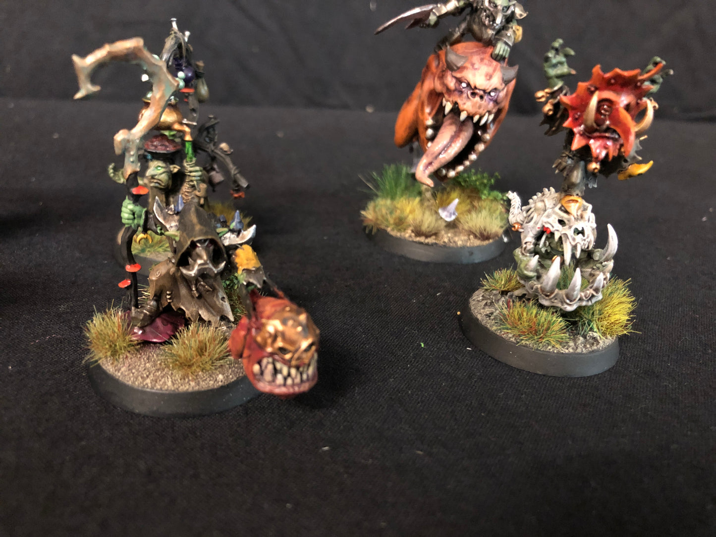 8x Various HQs Squigs Orks #454 VERY Well Painted Gloomspite Gitz AOS Warhammer 40k