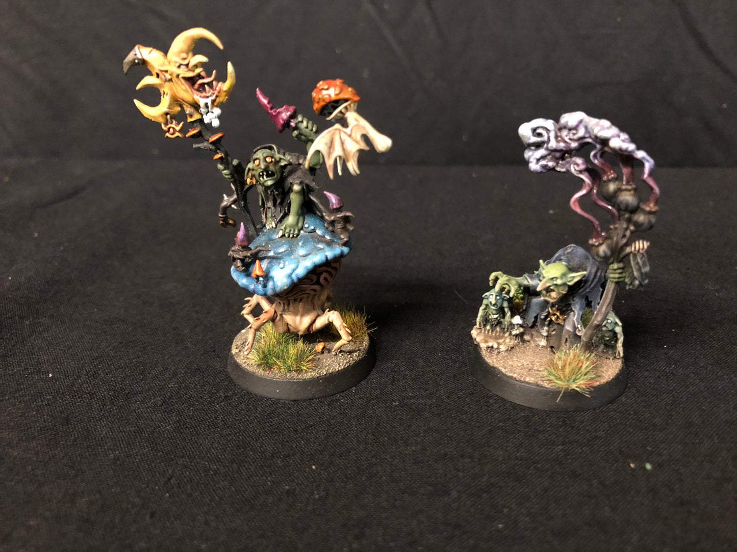 8x Various HQs Squigs Orks #454 VERY Well Painted Gloomspite Gitz AOS Warhammer 40k