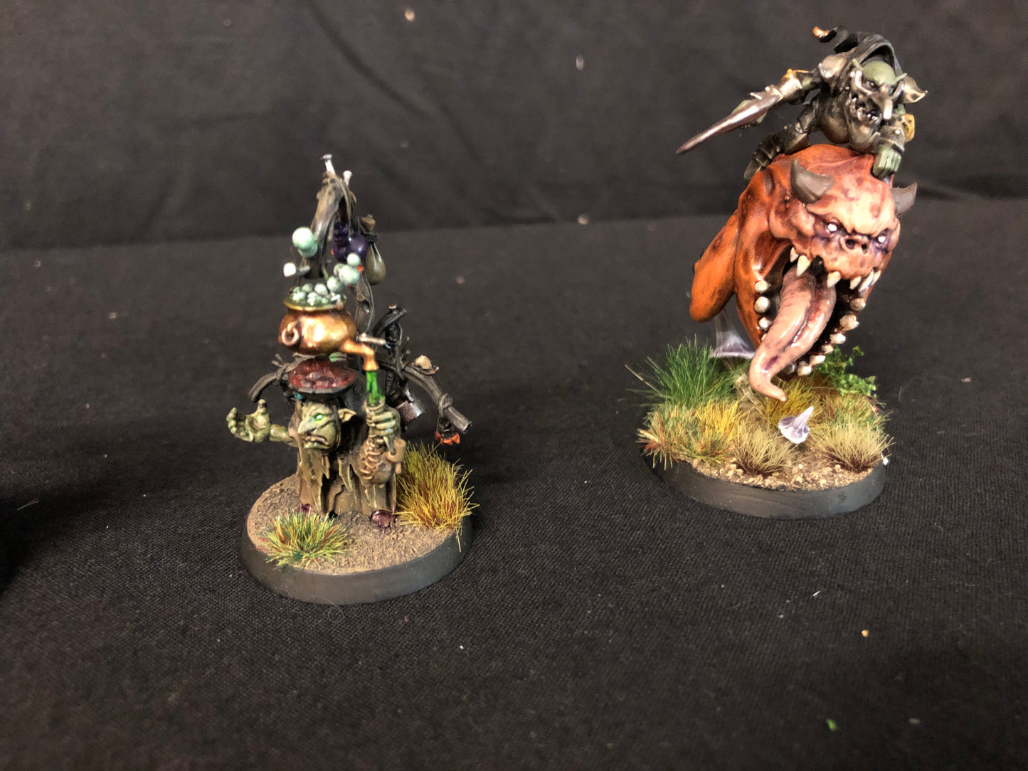 8x Various HQs Squigs Orks #454 VERY Well Painted Gloomspite Gitz AOS Warhammer 40k
