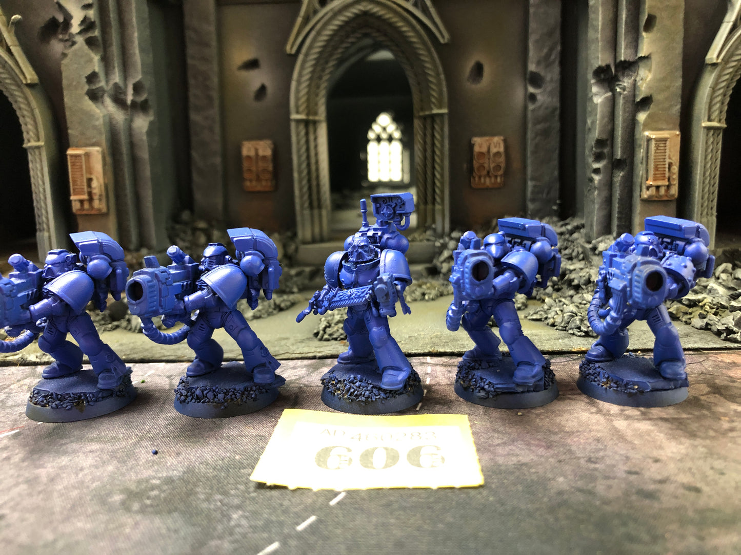 5x Devastator Squad #606 Space Marines Warhammer 40k