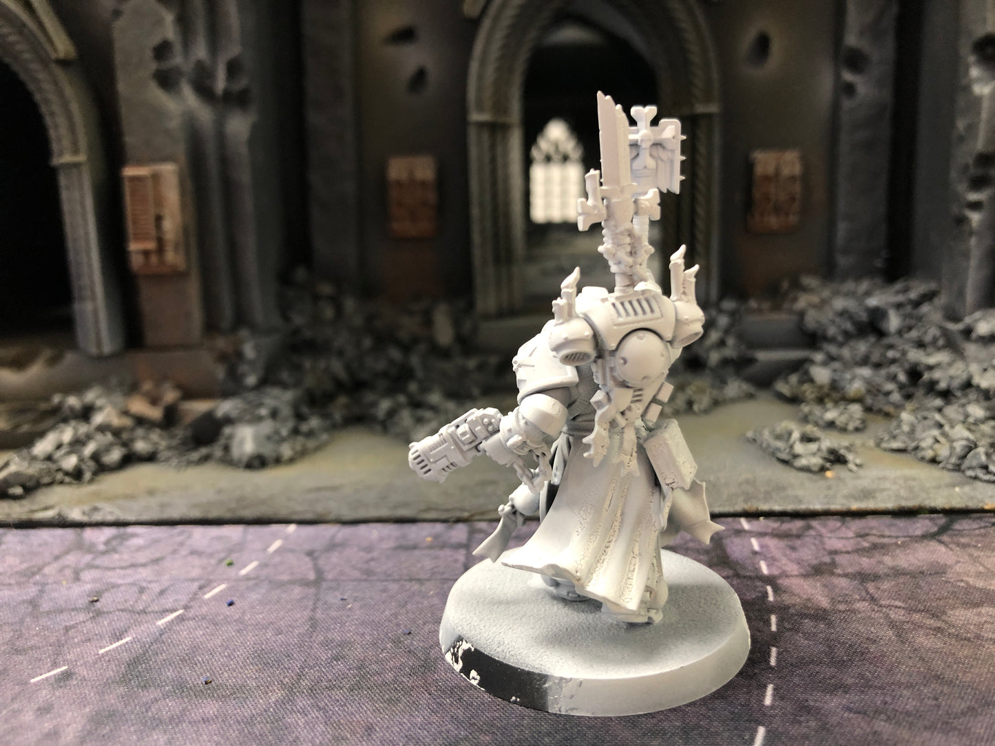 Chaplain Grimaldus & Retinue Black Templars #608 Space Marines Warhammer 40k