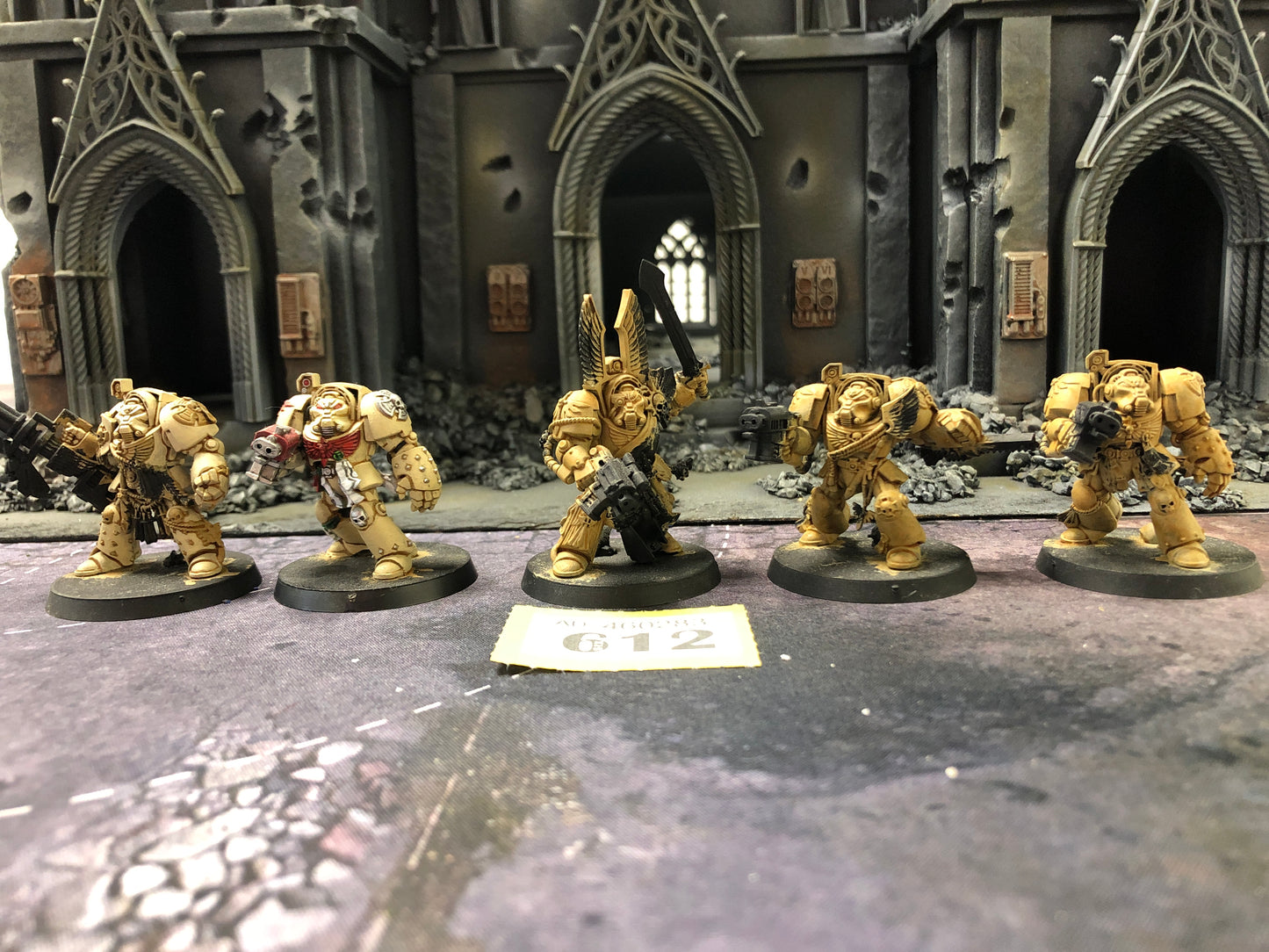 5x Terminator Squad #612 Space Marines Warhammer 40k