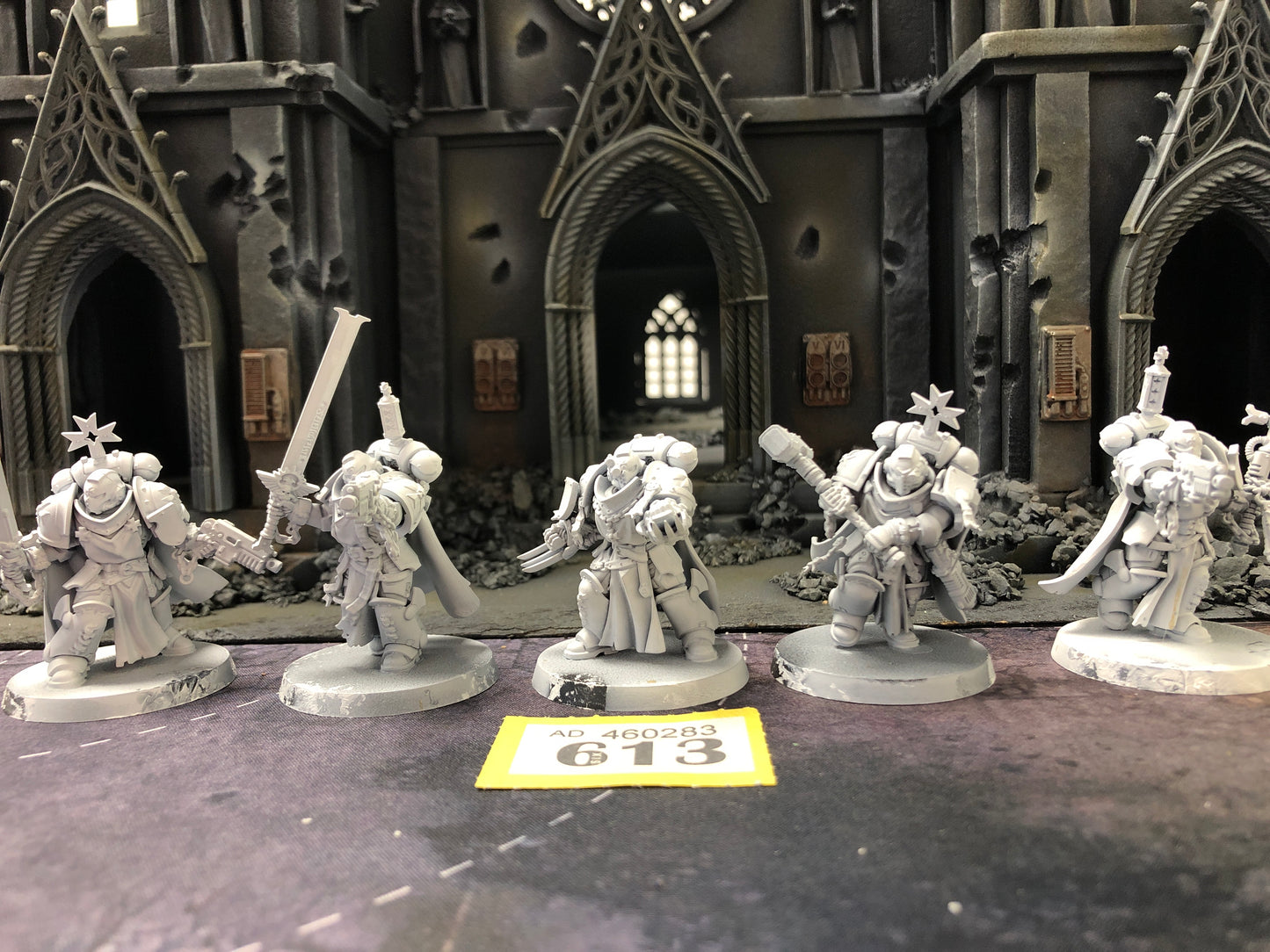 5x Sword Brethren Black Templars #613 Space Marines Warhammer 40k