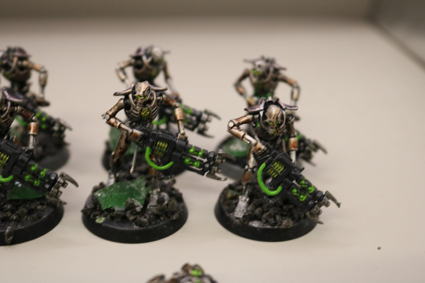 12x Necron Warriors 936 Necrons Well Painted Warhammer 40k