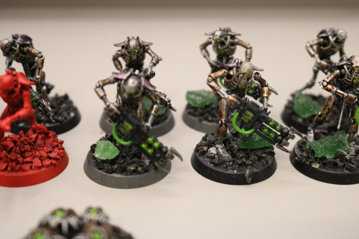 12x Necron Warriors 936 Necrons Well Painted Warhammer 40k