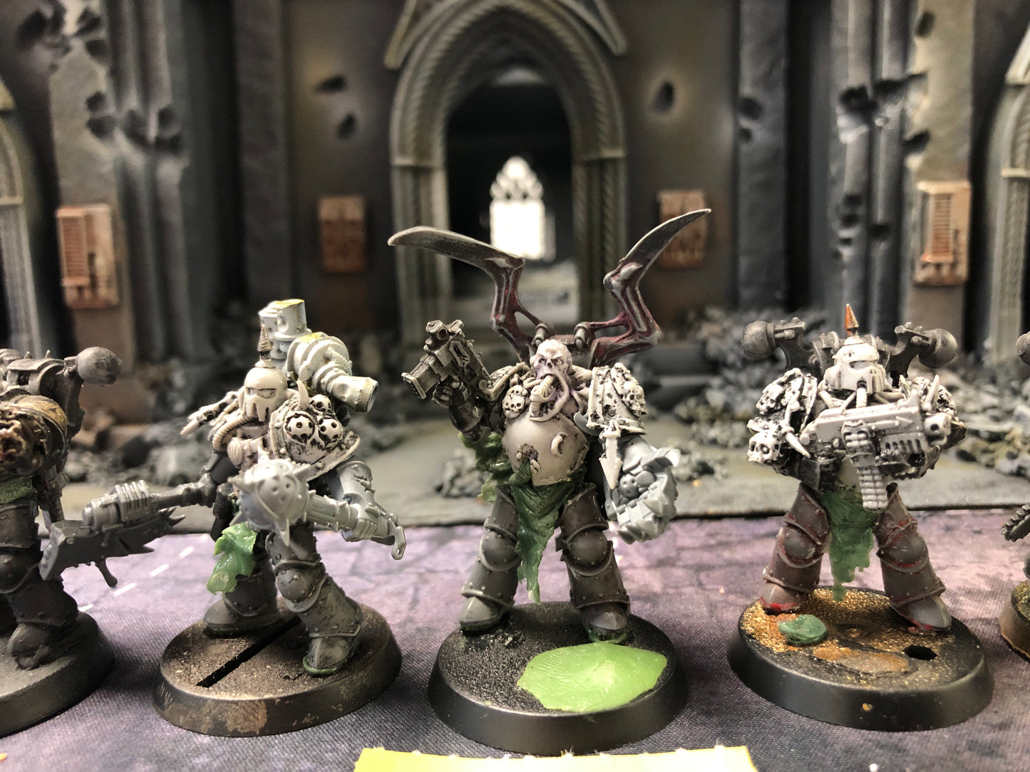 5x Plague Marines #624 Death Guard Warhammer 40k