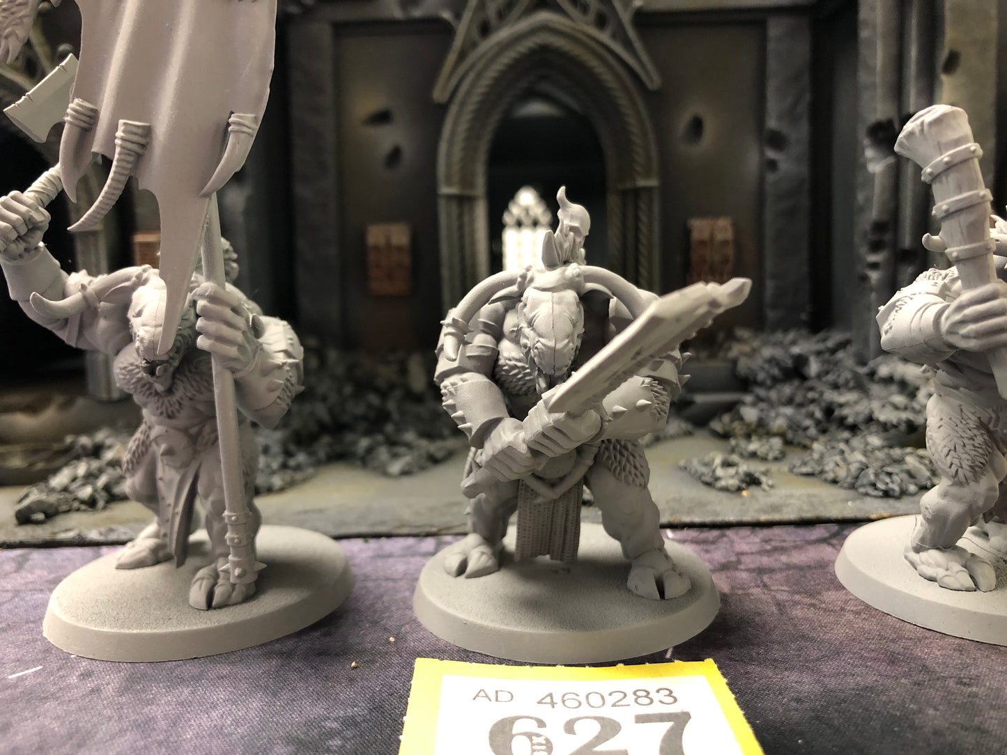 3x Minotaur Herd #627 Beastmen Fantasy Old World Warhammer 40k