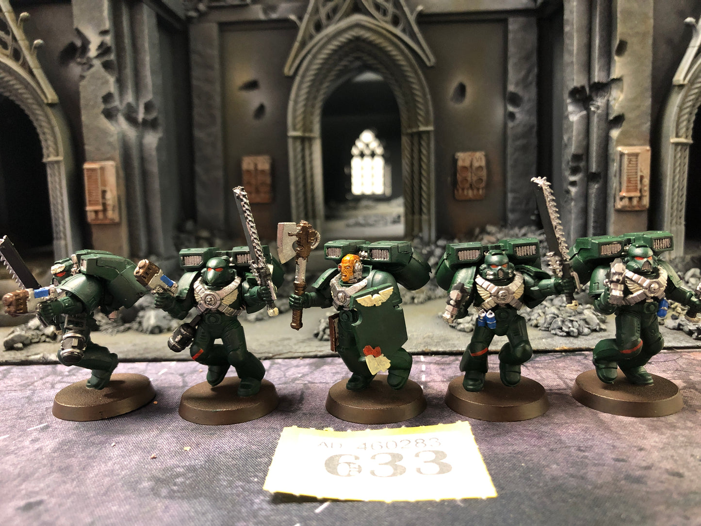 5x Vanguard Veterans #633 Space Marines Warhammer 40k