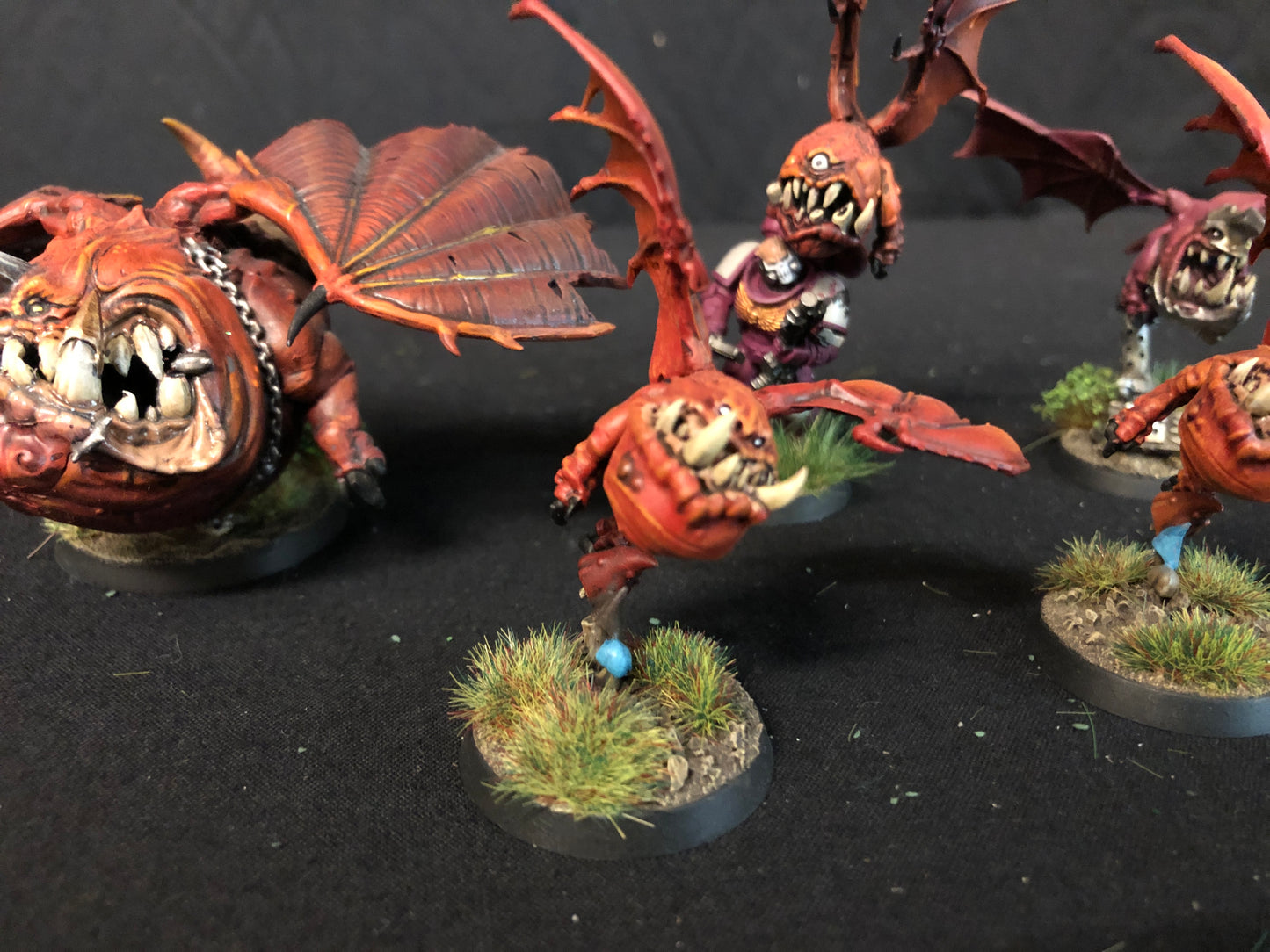 5x Custom Bat Squigs Orks #477 VERY Well Painted Gloomspite Gitz AOS Warhammer 40k