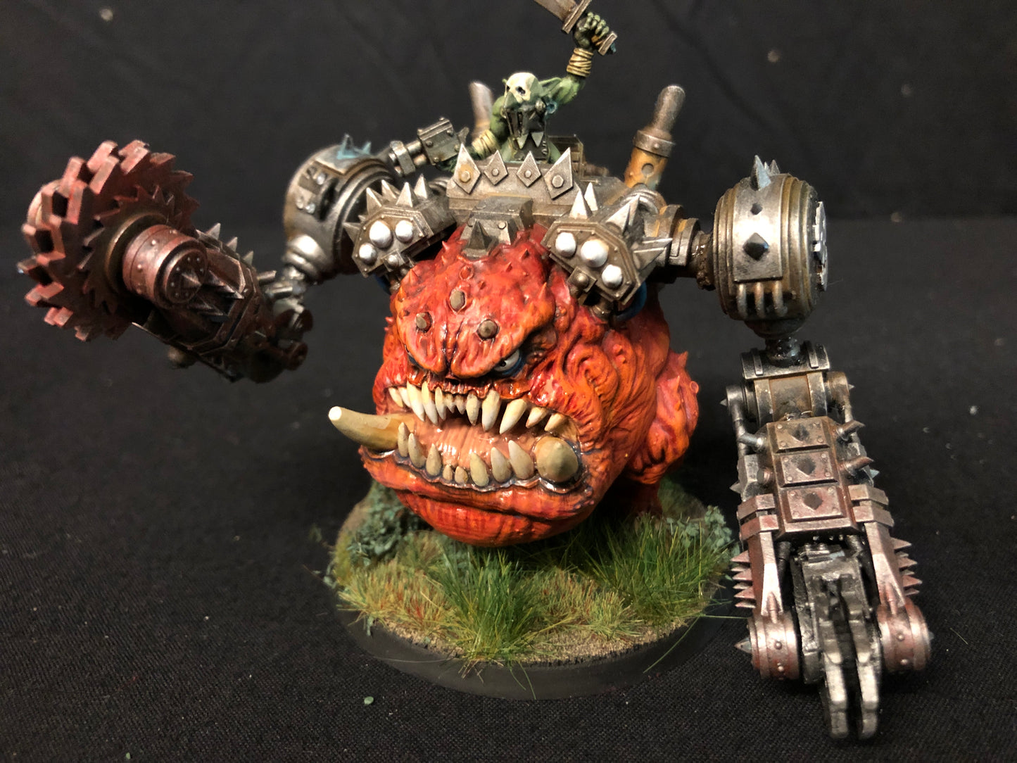 Custom Squigosaur/Deff Dread #481 VERY Well Painted Orks Gloomspite Gitz AOS Warhammer 40k