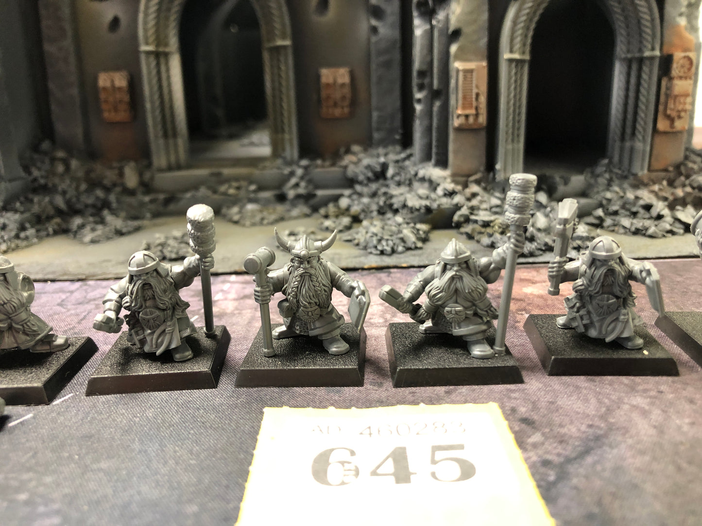 Canon + Organ Gun #645 Dwarves Fantasy Old World Warhammer 40k