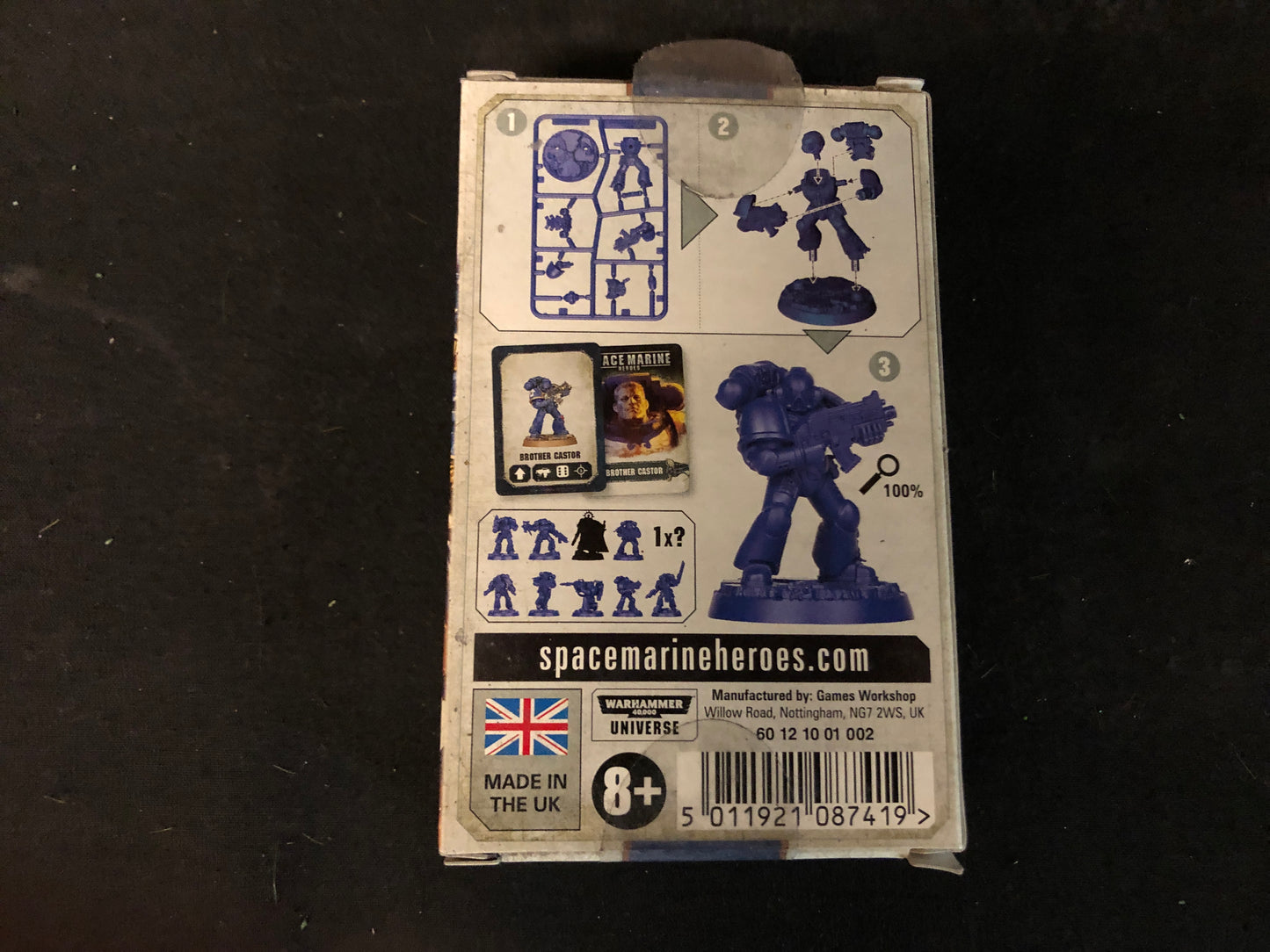 Brother-Sergeant Sevastus Heroes Series 1 #497 Space Marines Warhammer 40k