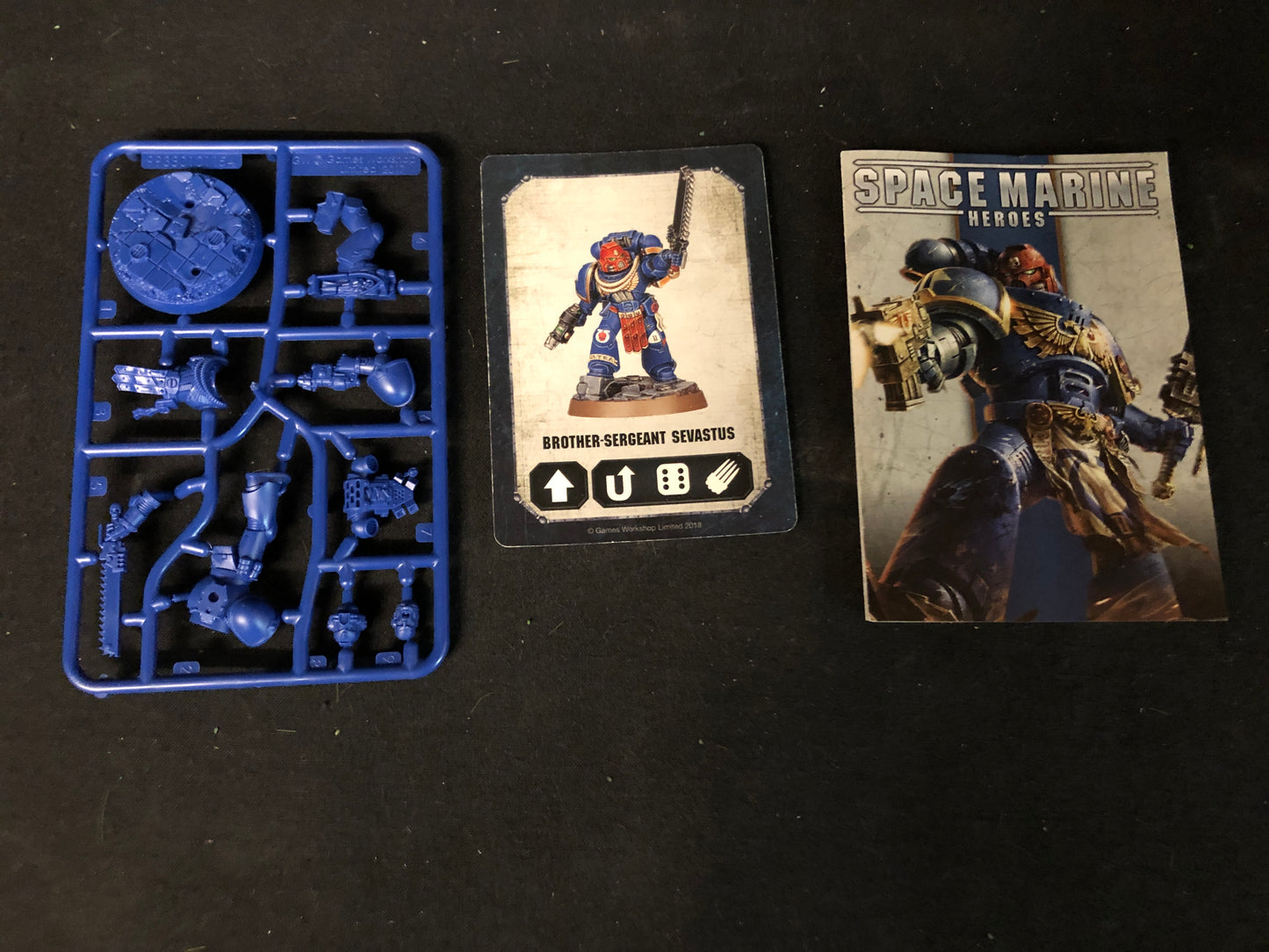 Brother-Sergeant Sevastus Heroes Series 1 #497 Space Marines Warhammer 40k