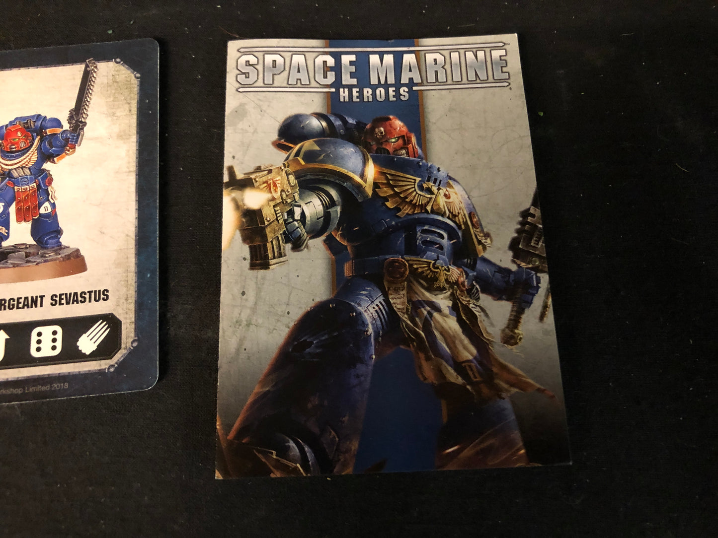 Brother-Sergeant Sevastus Heroes Series 1 #497 Space Marines Warhammer 40k