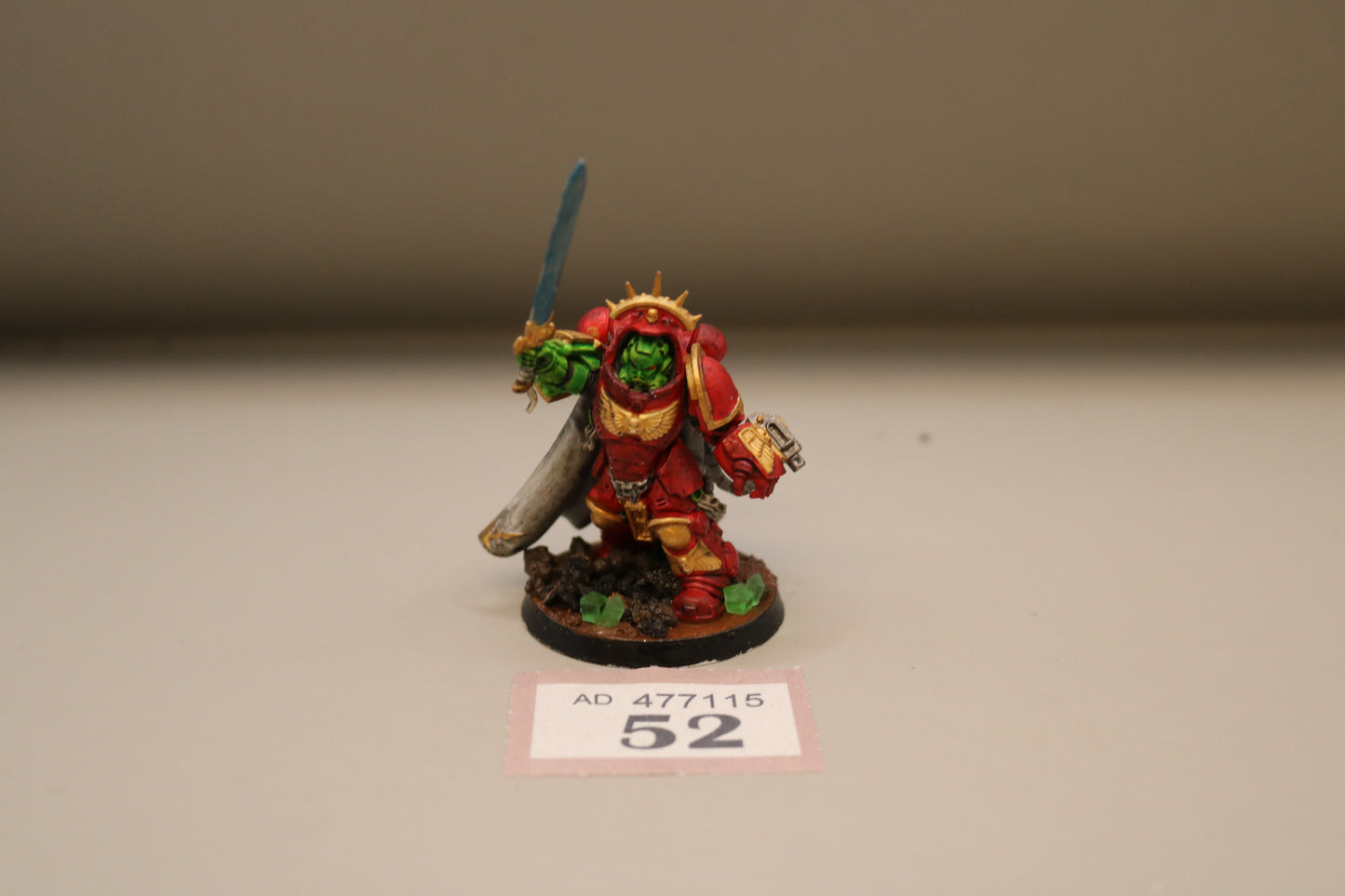 Primairs Captain in Gravis Armour #52 Space Marines Warhammer 40k