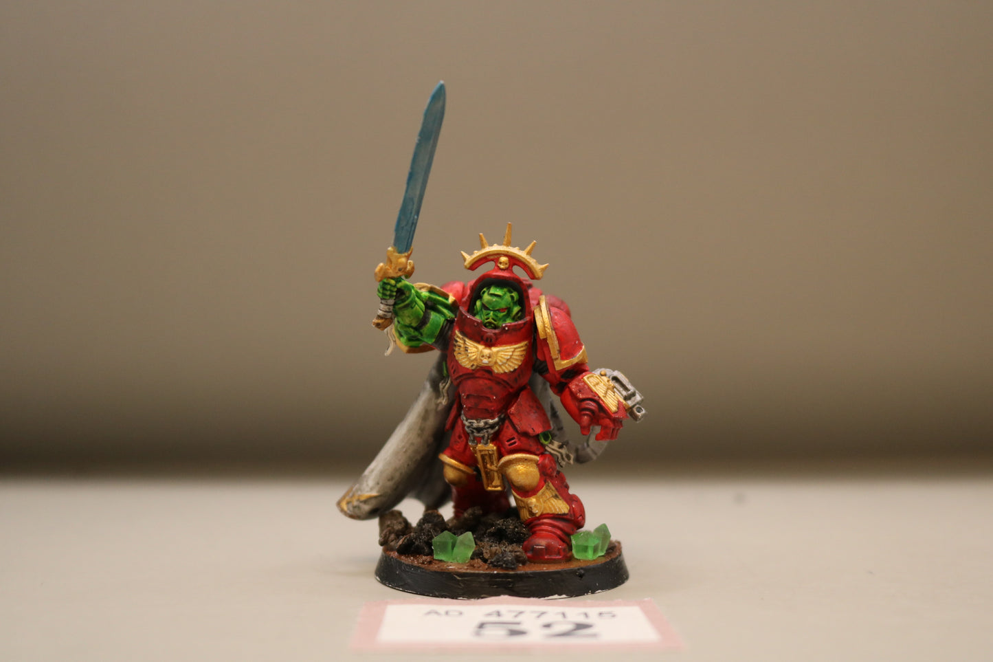 Primairs Captain in Gravis Armour #52 Space Marines Warhammer 40k