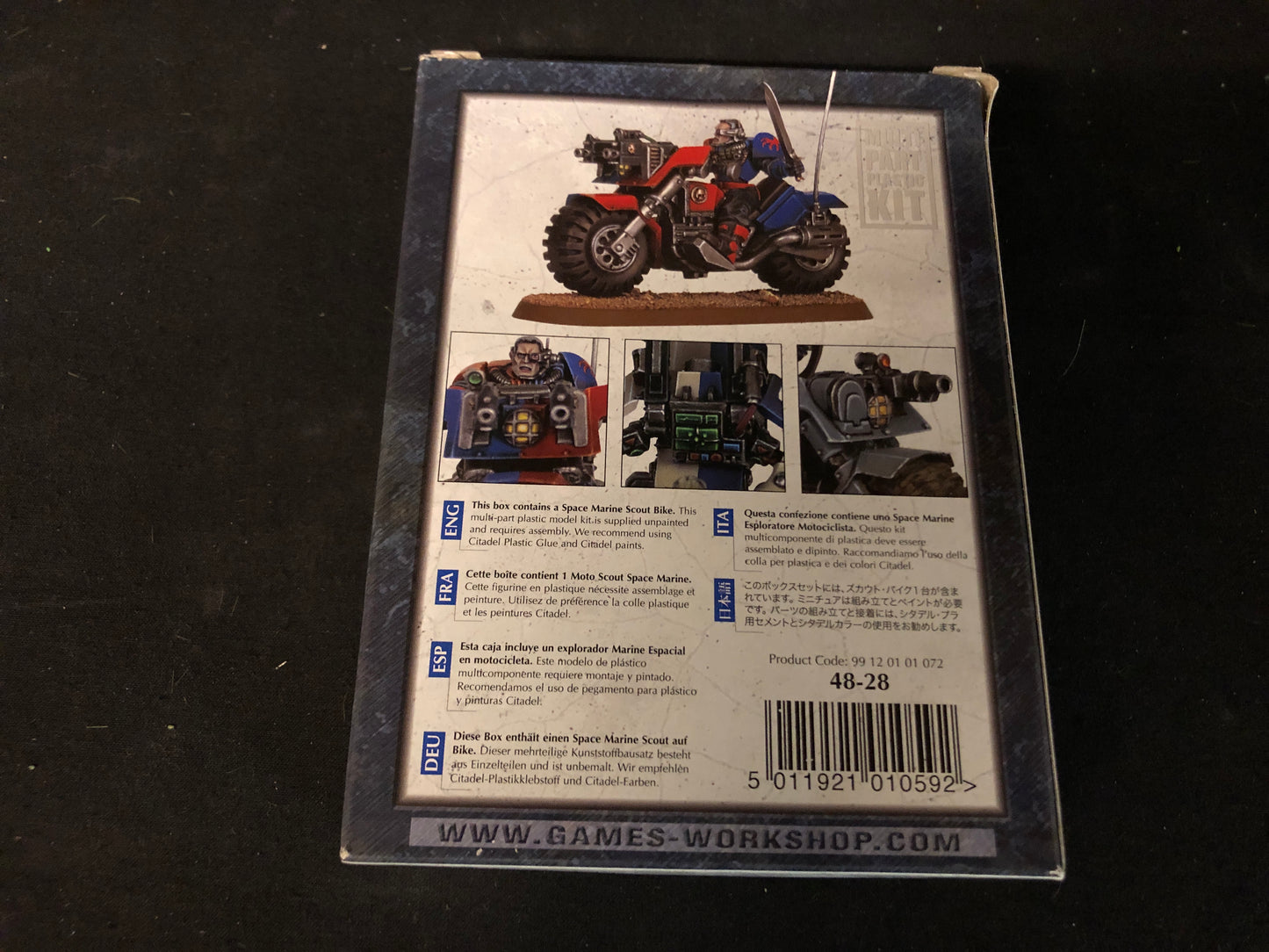 Scout Bike NOS #500 Space Marines Warhammer 40k