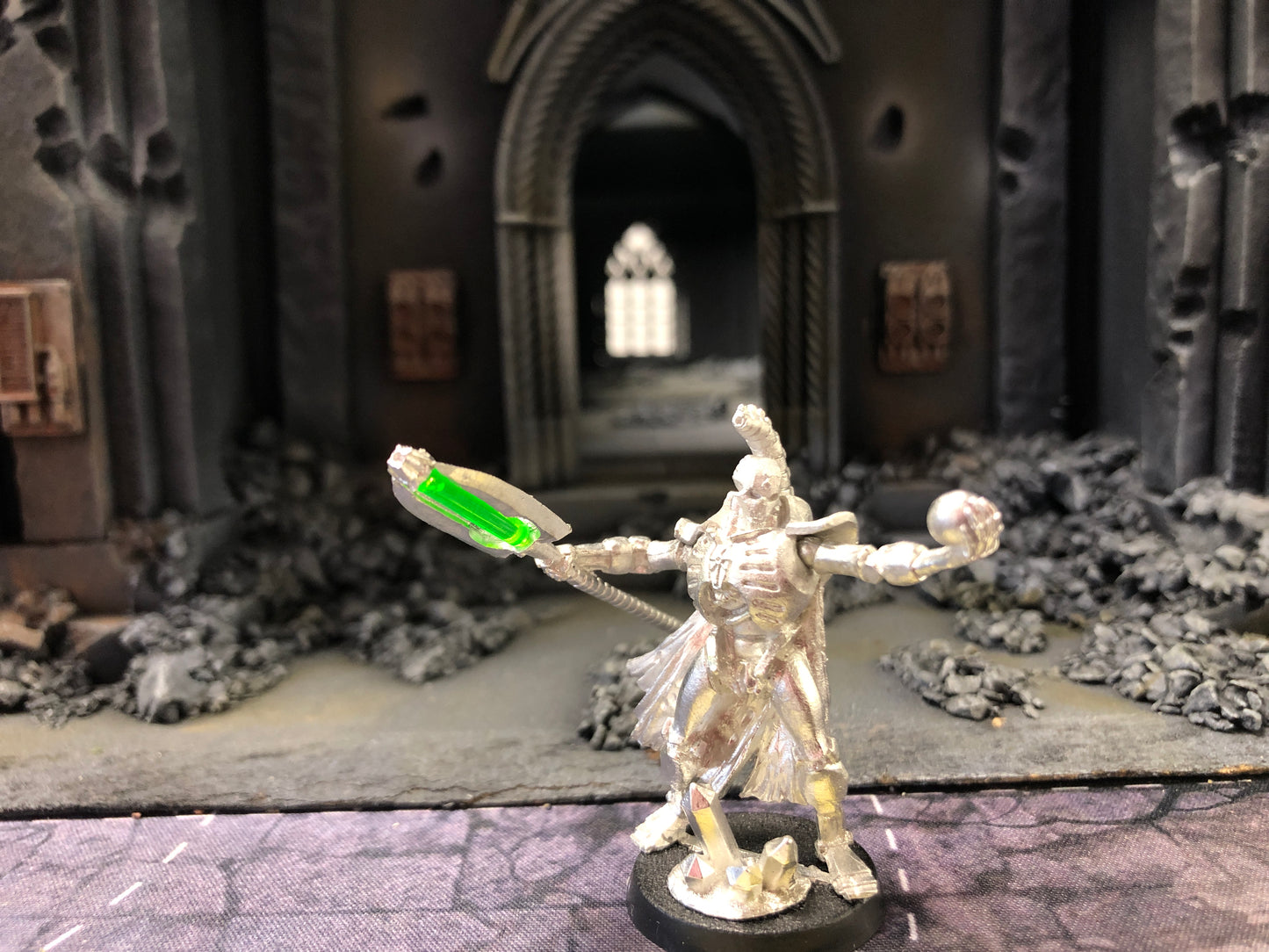 Overlord with Resurrection Orb OOP Metal #661 Necrons Warhammer 40k