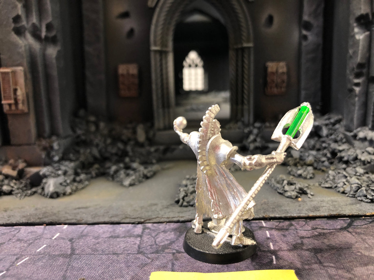 Overlord with Resurrection Orb OOP Metal #661 Necrons Warhammer 40k