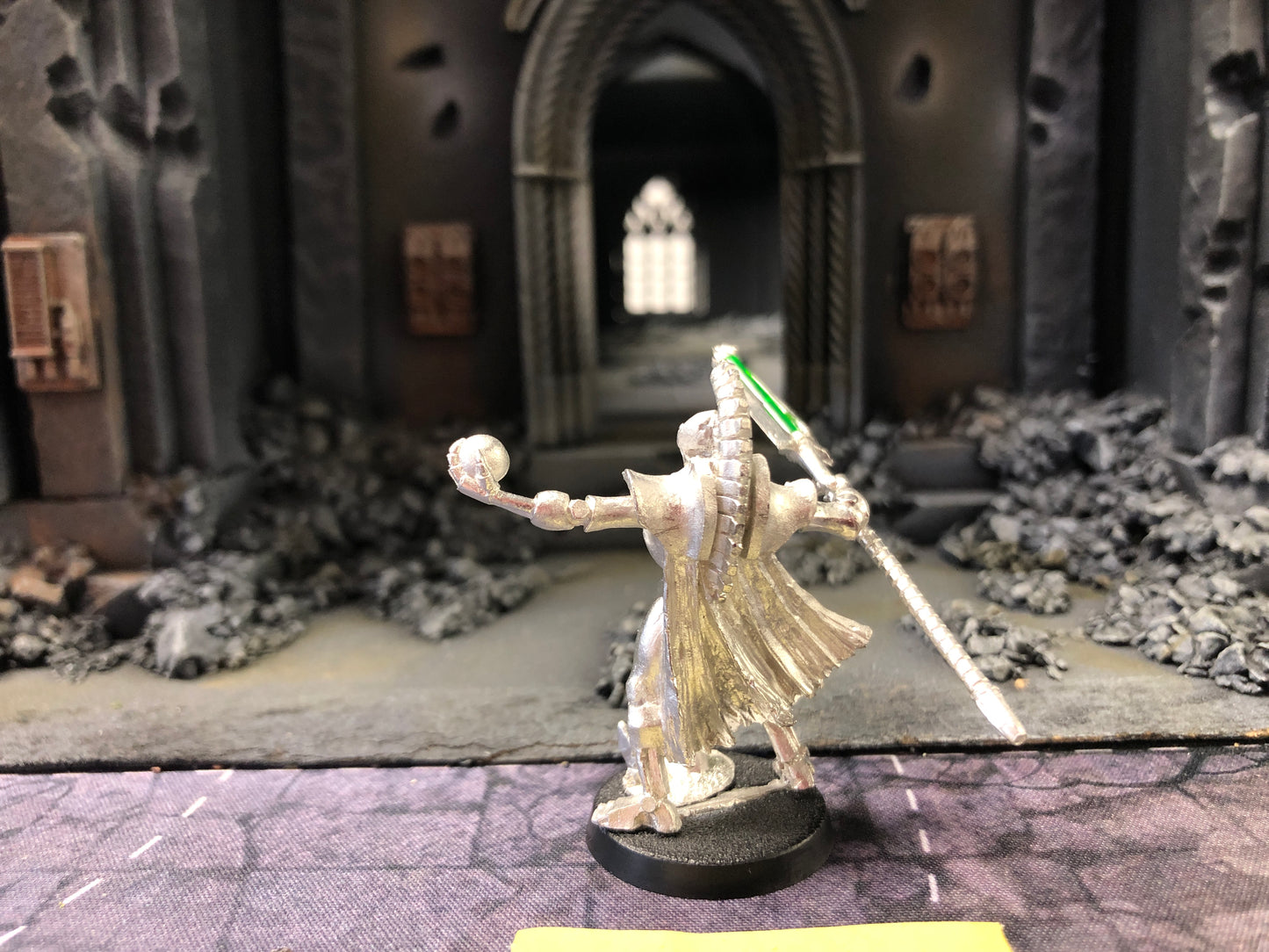 Overlord with Resurrection Orb OOP Metal #661 Necrons Warhammer 40k